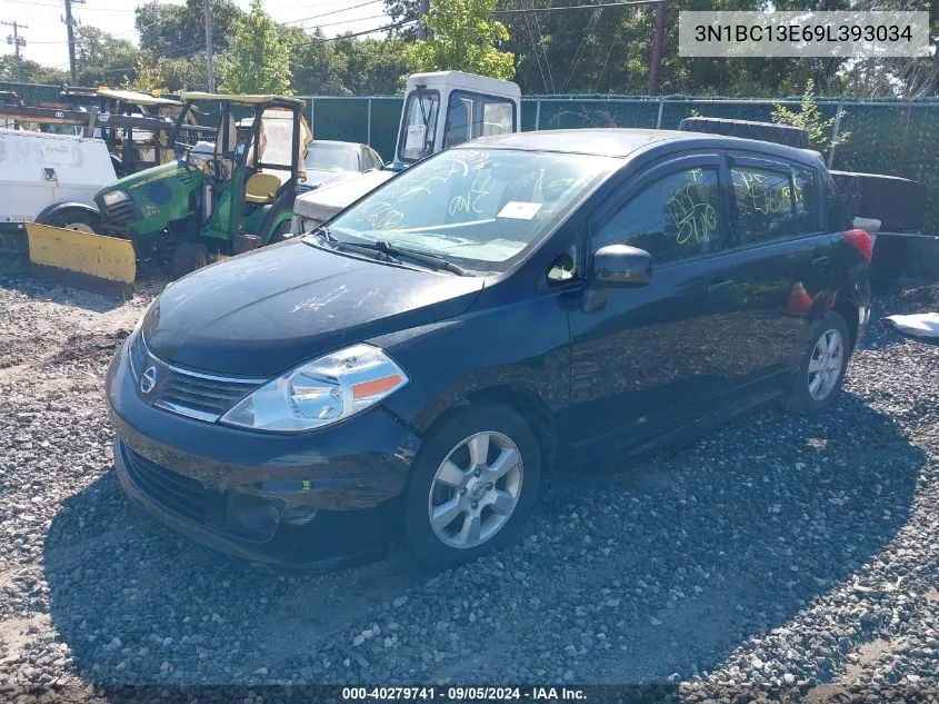 3N1BC13E69L393034 2009 Nissan Versa 1.8Sl