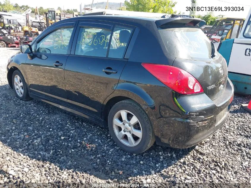 2009 Nissan Versa 1.8Sl VIN: 3N1BC13E69L393034 Lot: 40279741