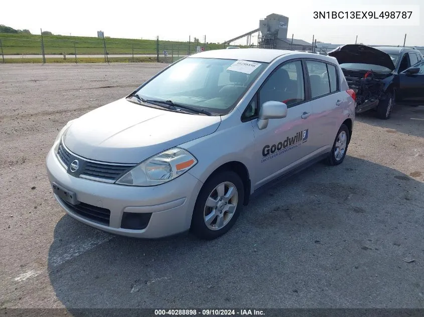 3N1BC13EX9L498787 2009 Nissan Versa S/Sl