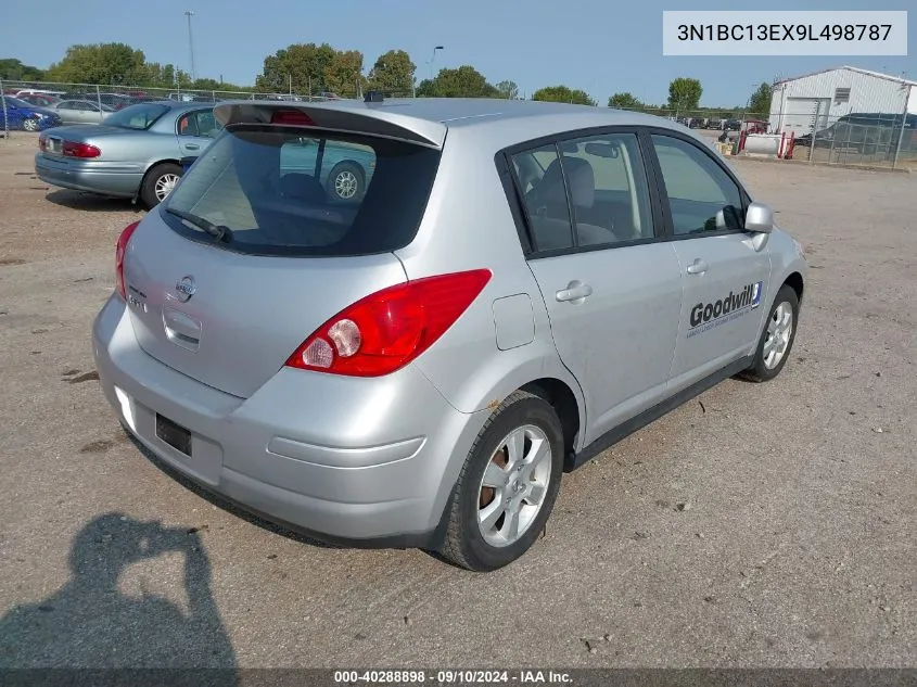 2009 Nissan Versa S/Sl VIN: 3N1BC13EX9L498787 Lot: 40288898