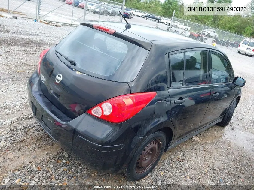 2009 Nissan Versa 1.8S VIN: 3N1BC13E59L490323 Lot: 40309528