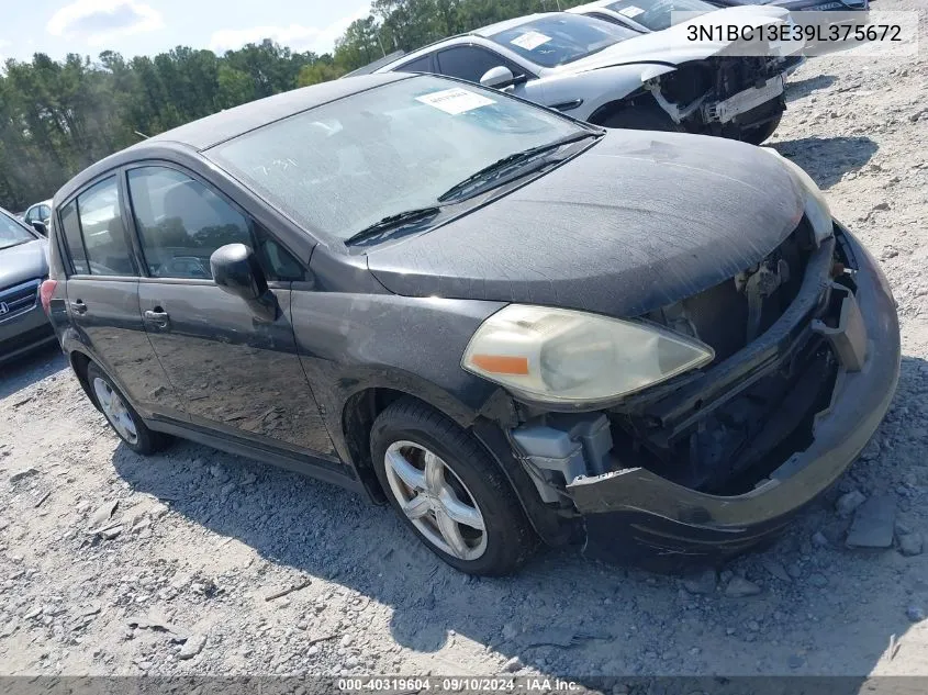 3N1BC13E39L375672 2009 Nissan Versa 1.8Sl