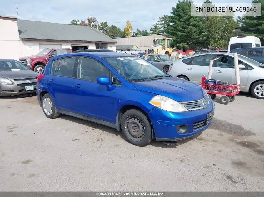 3N1BC13E19L469646 2009 Nissan Versa 1.8S