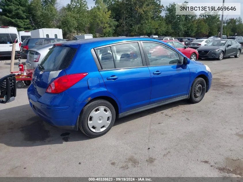 3N1BC13E19L469646 2009 Nissan Versa 1.8S