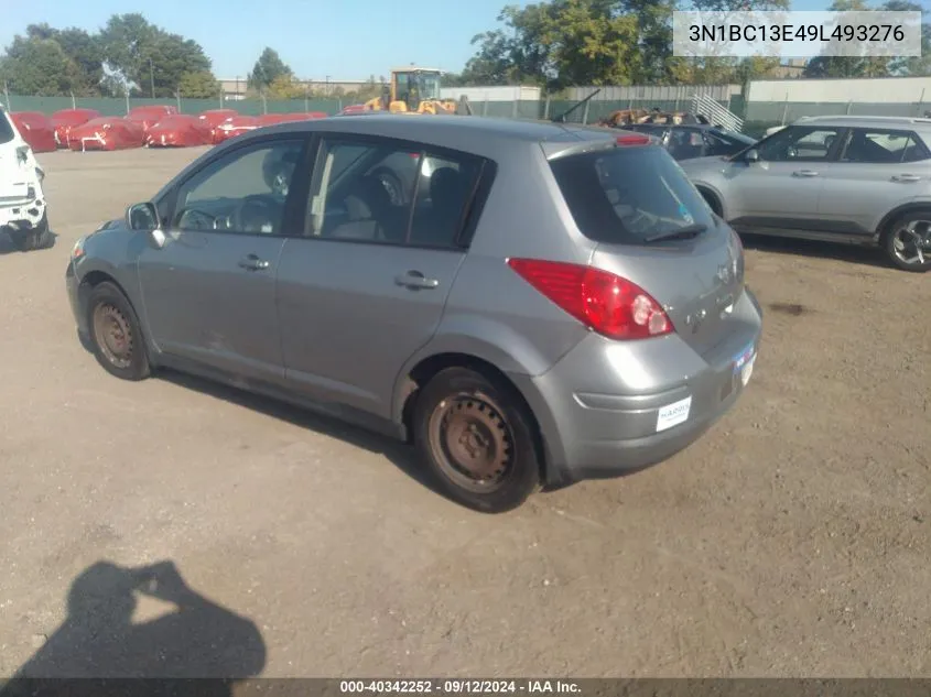 2009 Nissan Versa 1.8S VIN: 3N1BC13E49L493276 Lot: 40342252