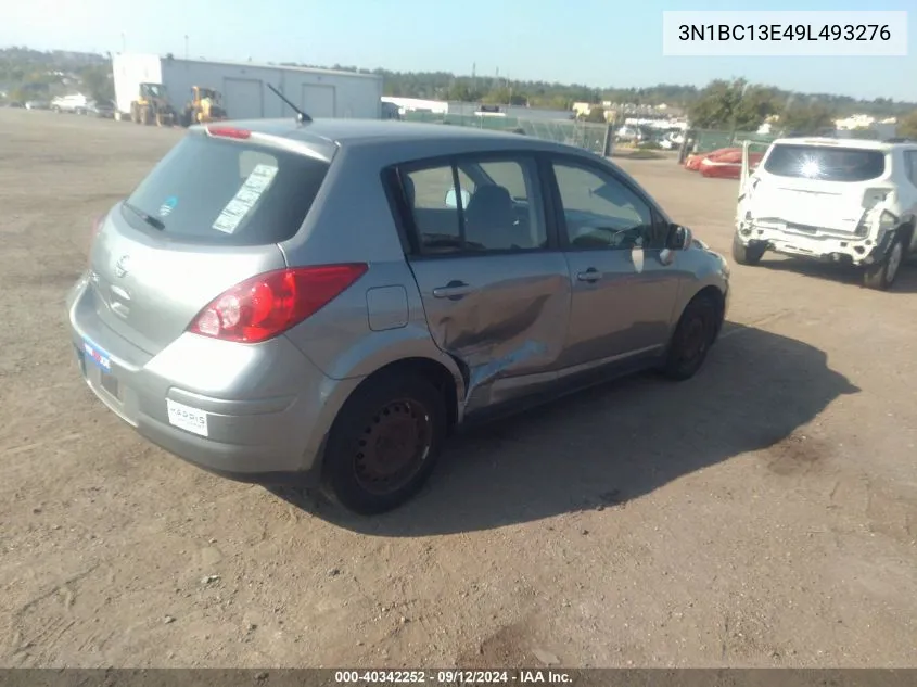 2009 Nissan Versa 1.8S VIN: 3N1BC13E49L493276 Lot: 40342252