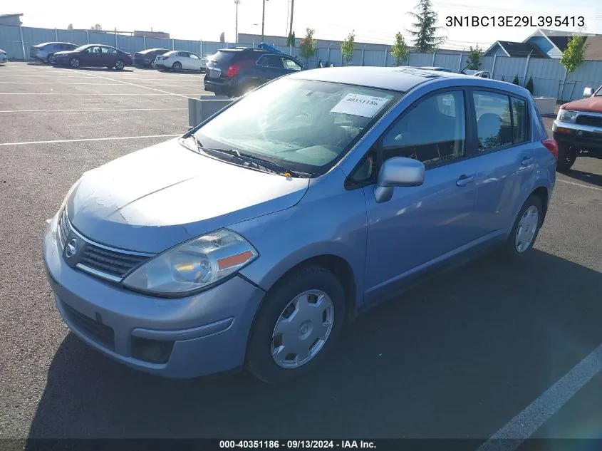 2009 Nissan Versa 1.8S VIN: 3N1BC13E29L395413 Lot: 40351186