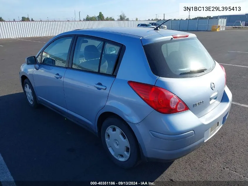 2009 Nissan Versa 1.8S VIN: 3N1BC13E29L395413 Lot: 40351186