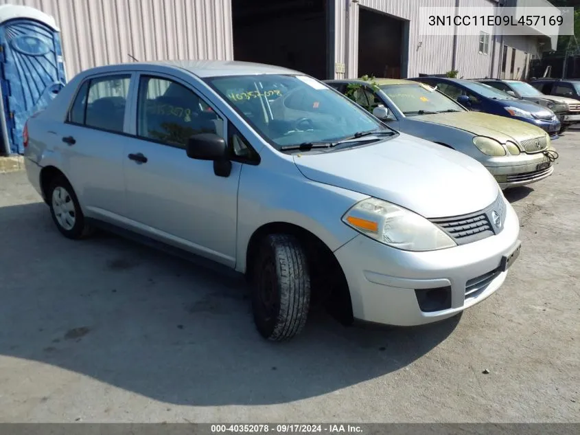 3N1CC11E09L457169 2009 Nissan Versa 1.6