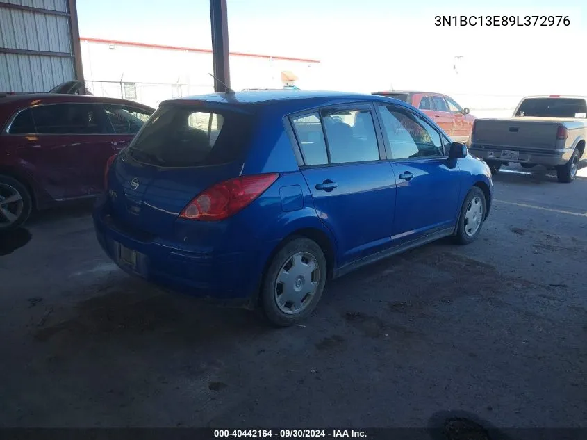 2009 Nissan Versa 1.8S VIN: 3N1BC13E89L372976 Lot: 40442164