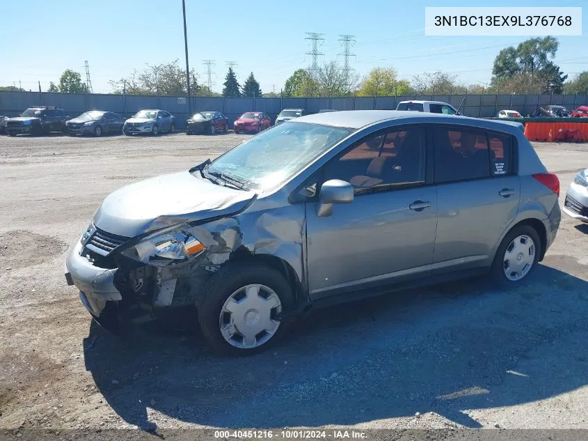 2009 Nissan Versa 1.8S VIN: 3N1BC13EX9L376768 Lot: 40451216