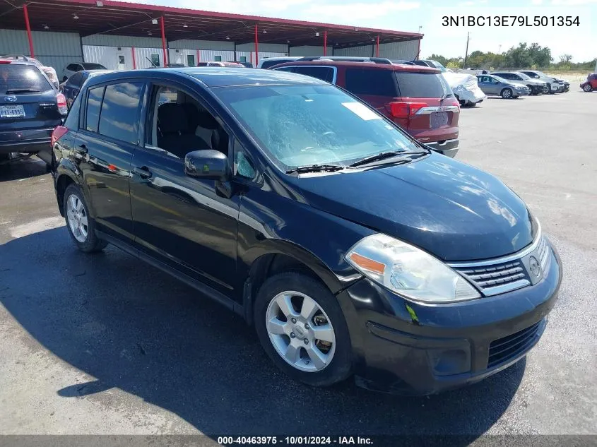 2009 Nissan Versa 1.8S VIN: 3N1BC13E79L501354 Lot: 40463975