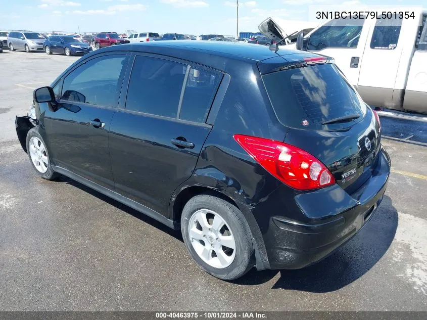 2009 Nissan Versa 1.8S VIN: 3N1BC13E79L501354 Lot: 40463975