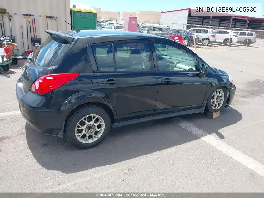 2009 Nissan Versa 1.8S VIN: 3N1BC13E89L405930 Lot: 40473904