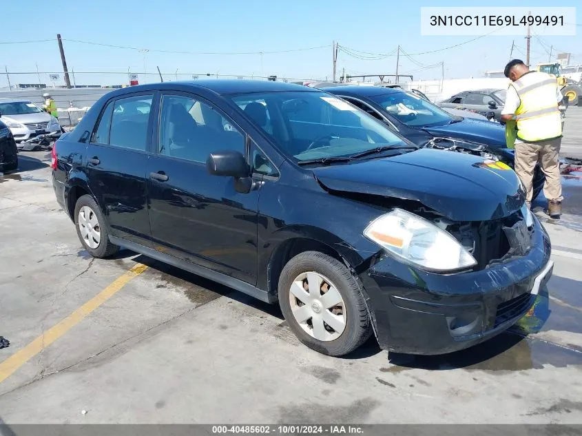 3N1CC11E69L499491 2009 Nissan Versa 1.6