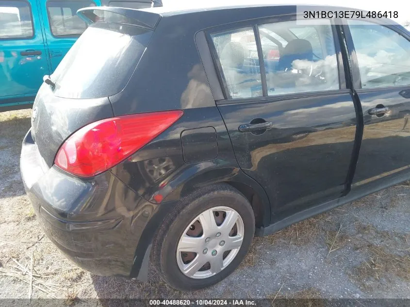 2009 Nissan Versa 1.8S VIN: 3N1BC13E79L486418 Lot: 40488620