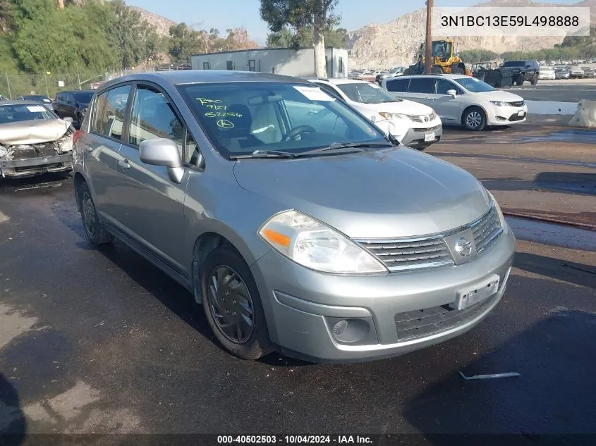 2009 Nissan Versa 1.8S VIN: 3N1BC13E59L498888 Lot: 40502503