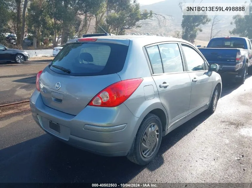 2009 Nissan Versa 1.8S VIN: 3N1BC13E59L498888 Lot: 40502503