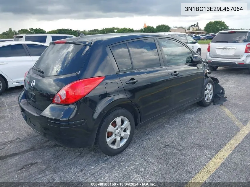 2009 Nissan Versa 1.8S VIN: 3N1BC13E29L467064 Lot: 40505168