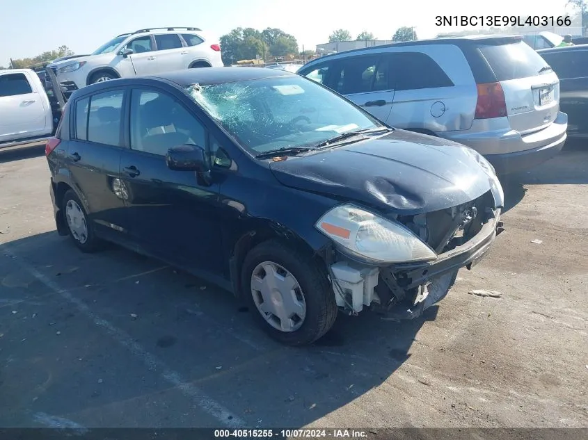 2009 Nissan Versa 1.8S VIN: 3N1BC13E99L403166 Lot: 40515255