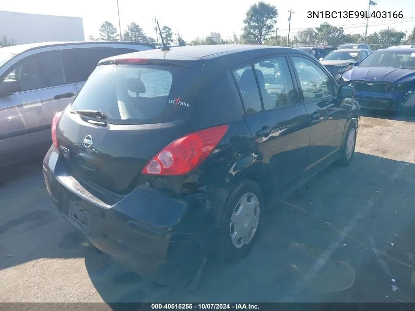 2009 Nissan Versa 1.8S VIN: 3N1BC13E99L403166 Lot: 40515255