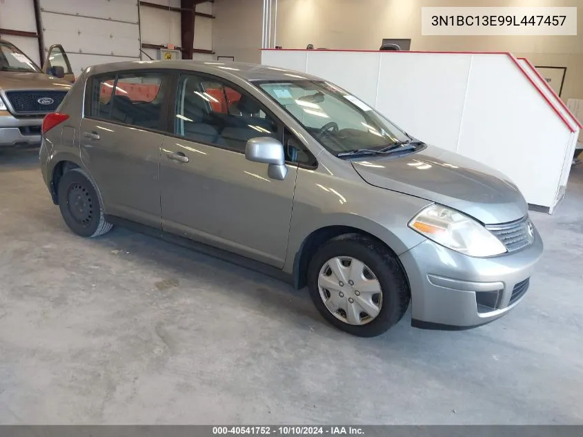 2009 Nissan Versa 1.8S VIN: 3N1BC13E99L447457 Lot: 40541752