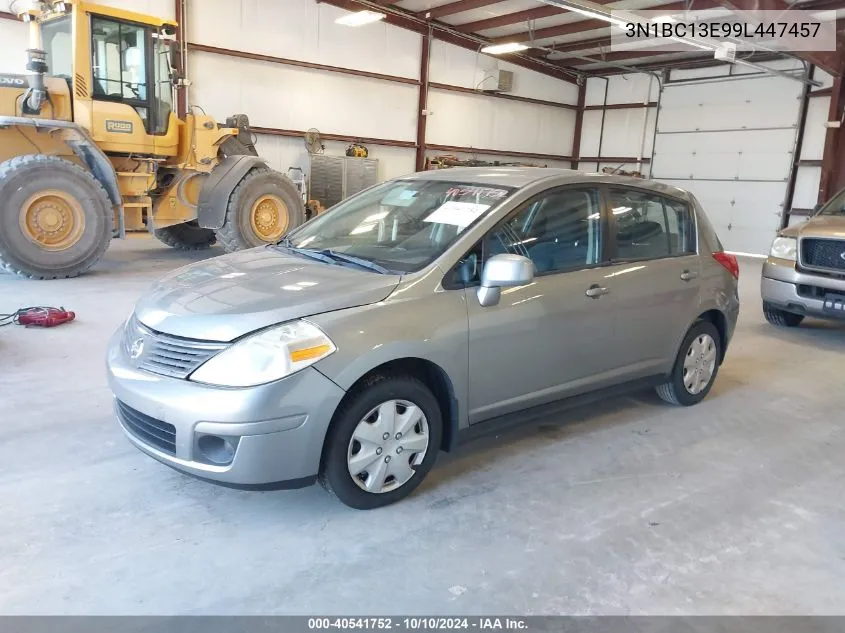 2009 Nissan Versa 1.8S VIN: 3N1BC13E99L447457 Lot: 40541752