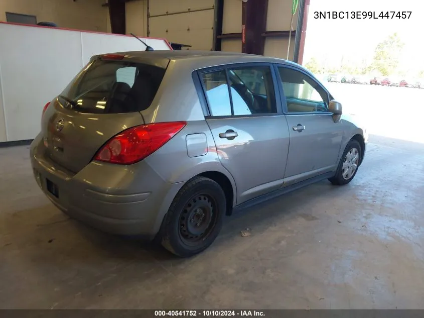 2009 Nissan Versa 1.8S VIN: 3N1BC13E99L447457 Lot: 40541752