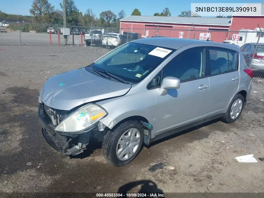 2009 Nissan Versa 1.8S VIN: 3N1BC13E89L390913 Lot: 40553304