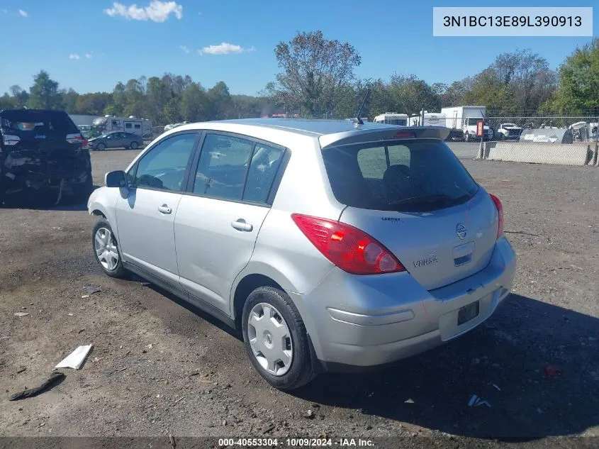 2009 Nissan Versa 1.8S VIN: 3N1BC13E89L390913 Lot: 40553304