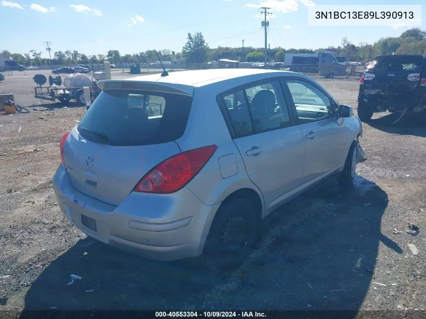 2009 Nissan Versa 1.8S VIN: 3N1BC13E89L390913 Lot: 40553304