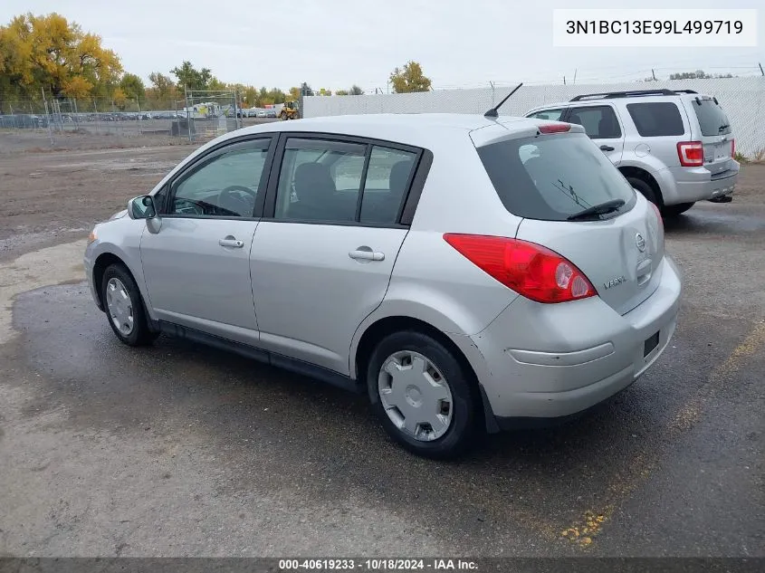 2009 Nissan Versa 1.8S VIN: 3N1BC13E99L499719 Lot: 40619233