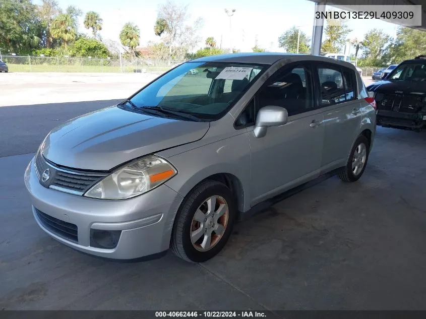 2009 Nissan Versa 1.8Sl VIN: 3N1BC13E29L409309 Lot: 40662446