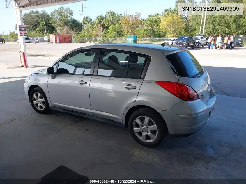 2009 Nissan Versa 1.8Sl VIN: 3N1BC13E29L409309 Lot: 40662446