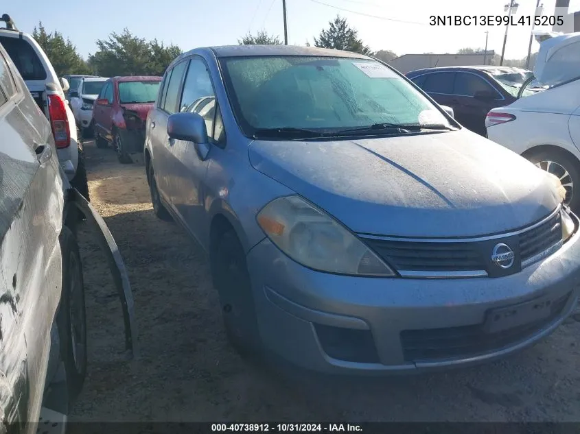 2009 Nissan Versa 1.8S VIN: 3N1BC13E99L415205 Lot: 40738912