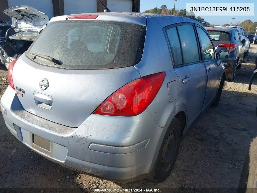 2009 Nissan Versa 1.8S VIN: 3N1BC13E99L415205 Lot: 40738912