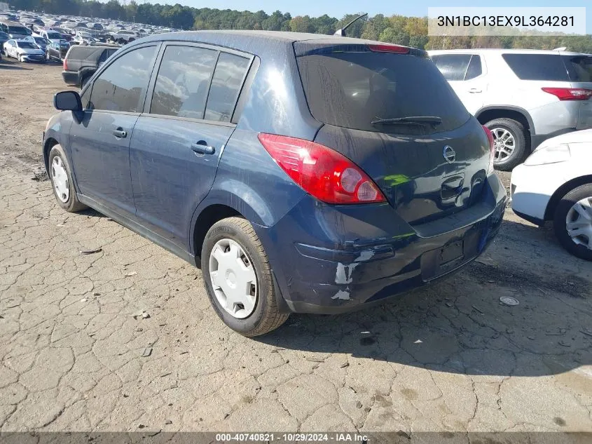 2009 Nissan Versa 1.8S VIN: 3N1BC13EX9L364281 Lot: 40740821