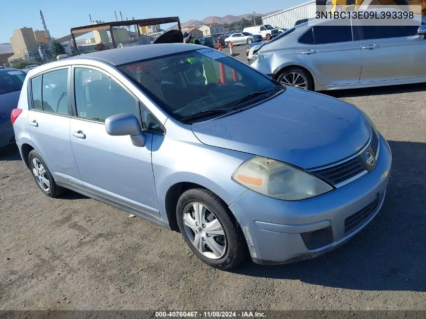 2009 Nissan Versa 1.8Sl VIN: 3N1BC13E09L393398 Lot: 40760467