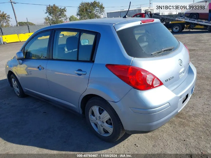 2009 Nissan Versa 1.8Sl VIN: 3N1BC13E09L393398 Lot: 40760467