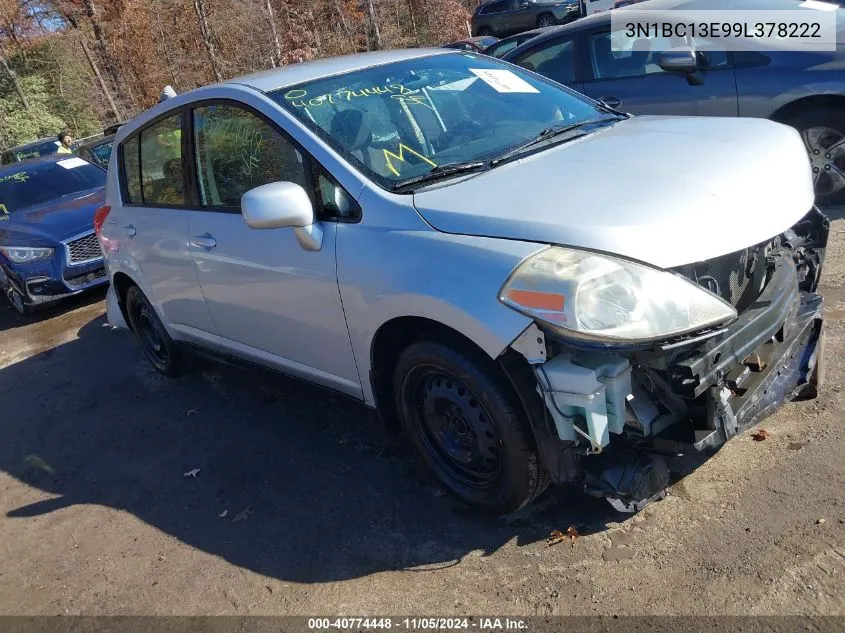 2009 Nissan Versa 1.8S VIN: 3N1BC13E99L378222 Lot: 40774448