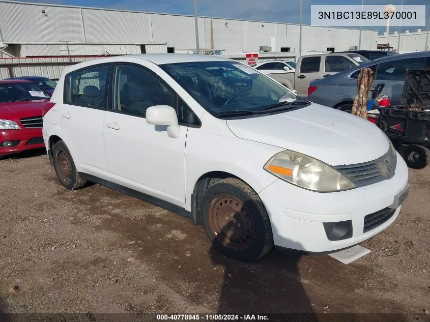 2009 Nissan Versa 1.8S VIN: 3N1BC13E89L370001 Lot: 40778945