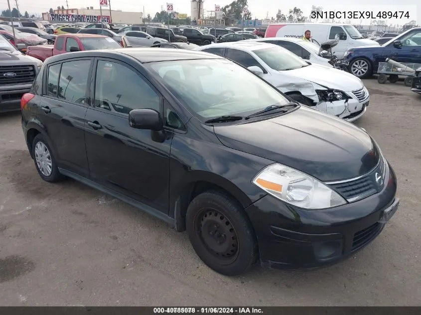 2009 Nissan Versa 1.8S VIN: 3N1BC13EX9L489474 Lot: 40785078