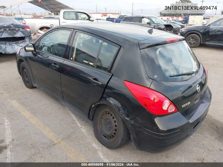 2009 Nissan Versa 1.8S VIN: 3N1BC13EX9L489474 Lot: 40785078