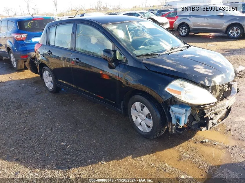 2009 Nissan Versa 1.8S VIN: 3N1BC13E99L430951 Lot: 40888379