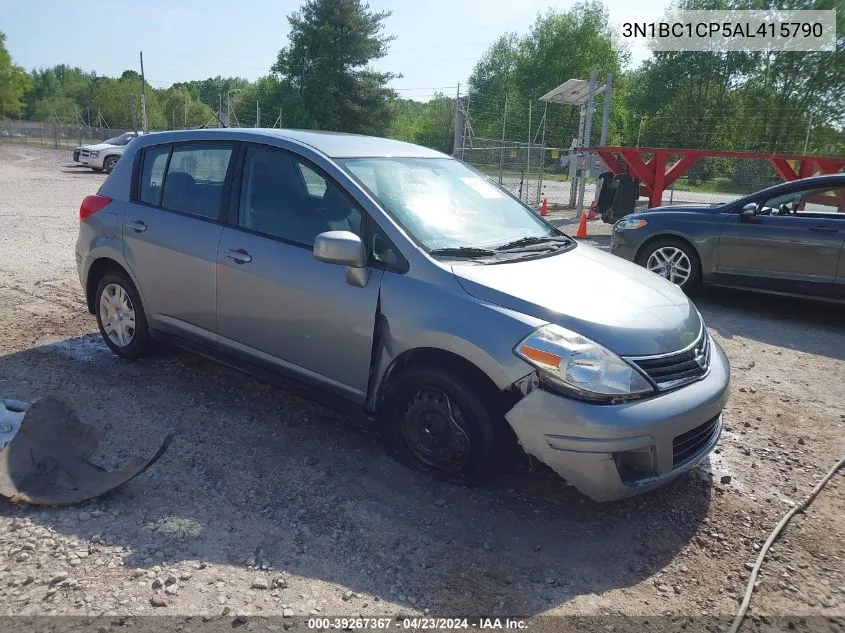 2010 Nissan Versa 1.8S VIN: 3N1BC1CP5AL415790 Lot: 39267367