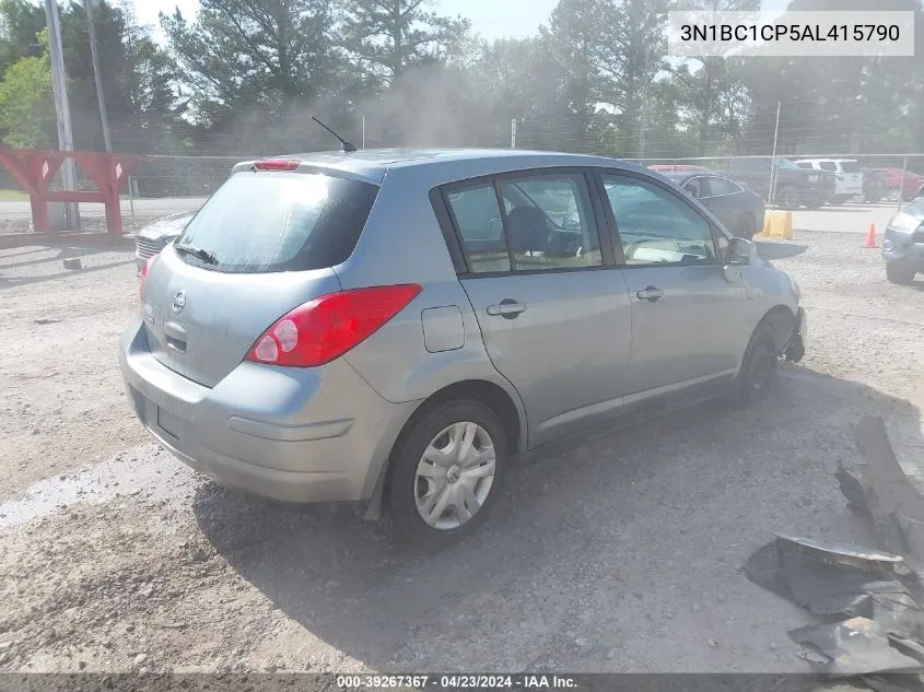 2010 Nissan Versa 1.8S VIN: 3N1BC1CP5AL415790 Lot: 39267367