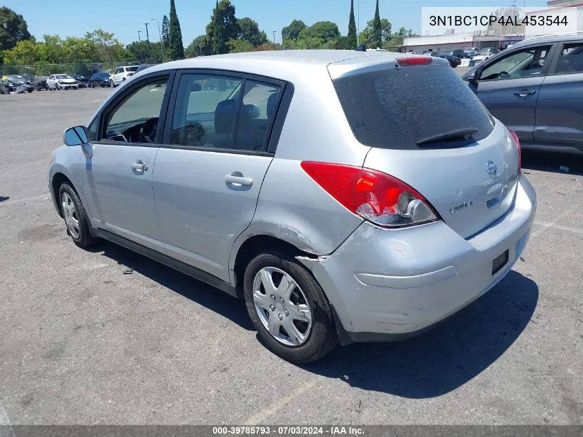 2010 Nissan Versa 1.8S VIN: 3N1BC1CP4AL453544 Lot: 39785793