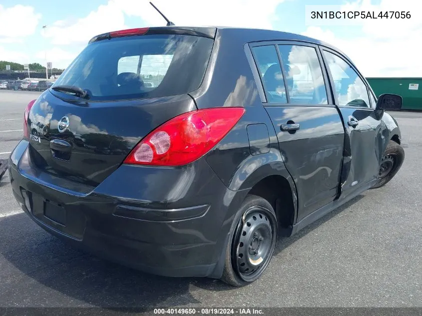 2010 Nissan Versa 1.8S VIN: 3N1BC1CP5AL447056 Lot: 40149650