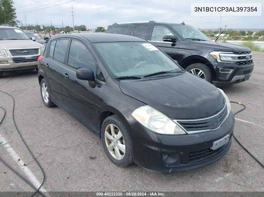 2010 Nissan Versa 1.8Sl VIN: 3N1BC1CP3AL397354 Lot: 40222330