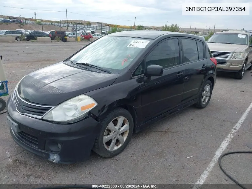 2010 Nissan Versa 1.8Sl VIN: 3N1BC1CP3AL397354 Lot: 40222330